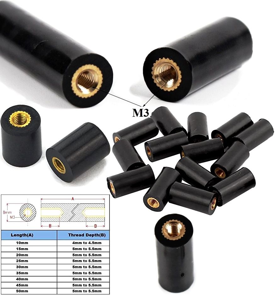 Separadores de metal con recubrimiento de pvc